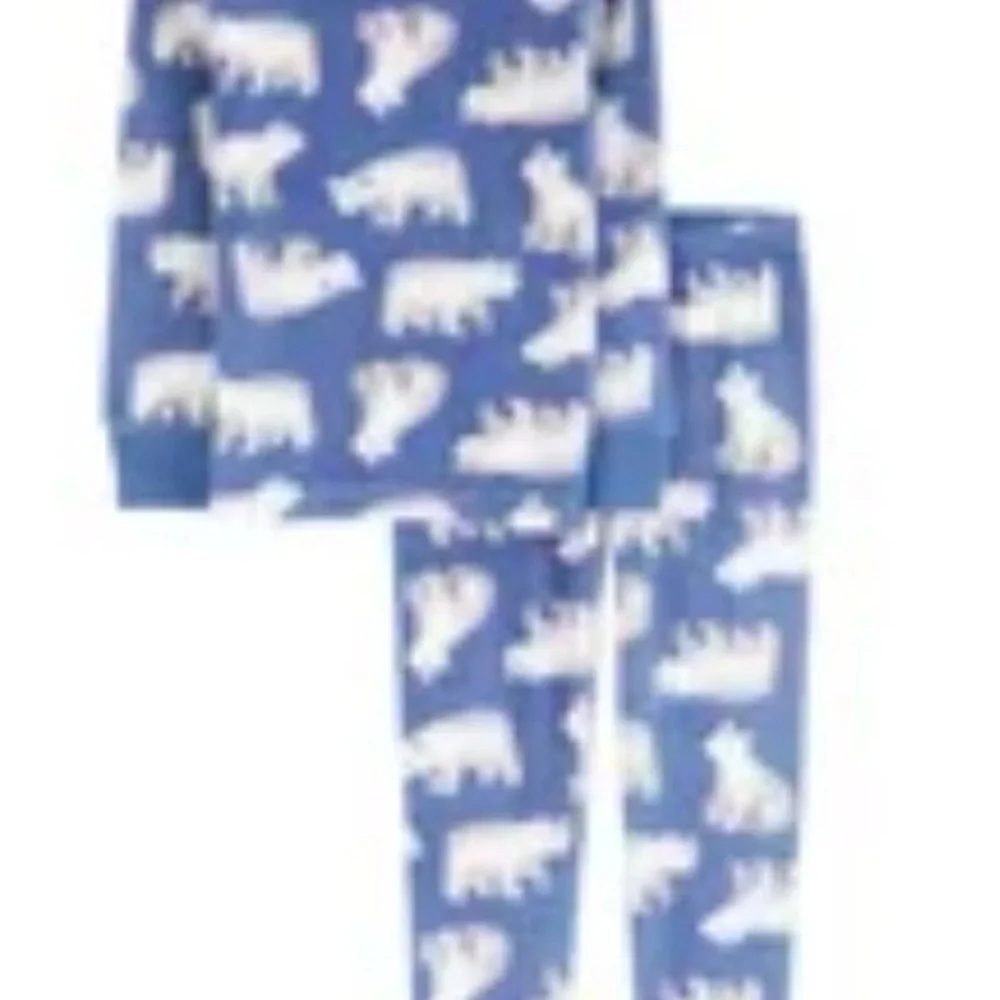 NEW Carter’s 2T Toddler Boys Polar Bear 3 Piece Fleece PJs